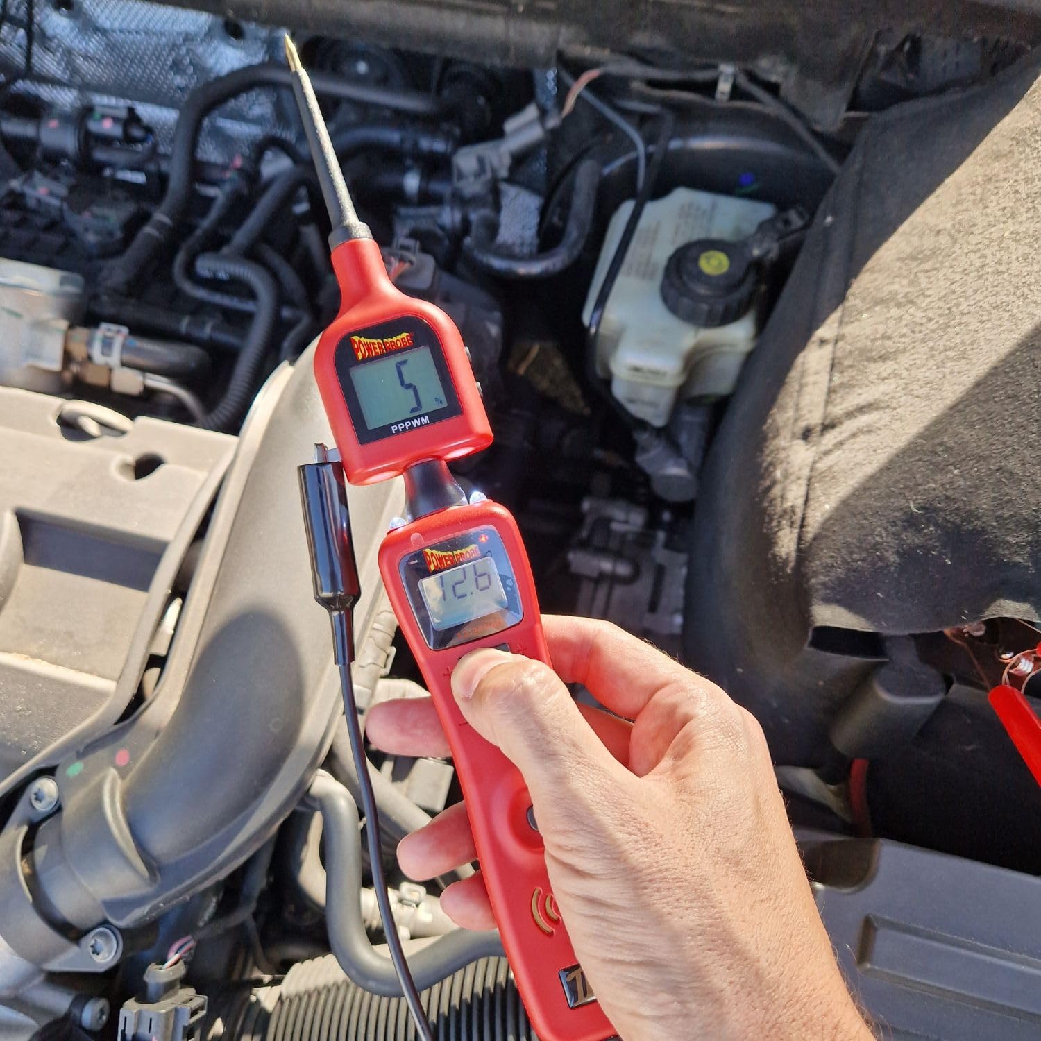 Power Probe Master Kit with Power Probe 4, ECT3000 Short Tracer, Amp Adapter Tip, and Pulse Modulation Width Tip for Easy Automotive Electrical Diagnoses - Image 6