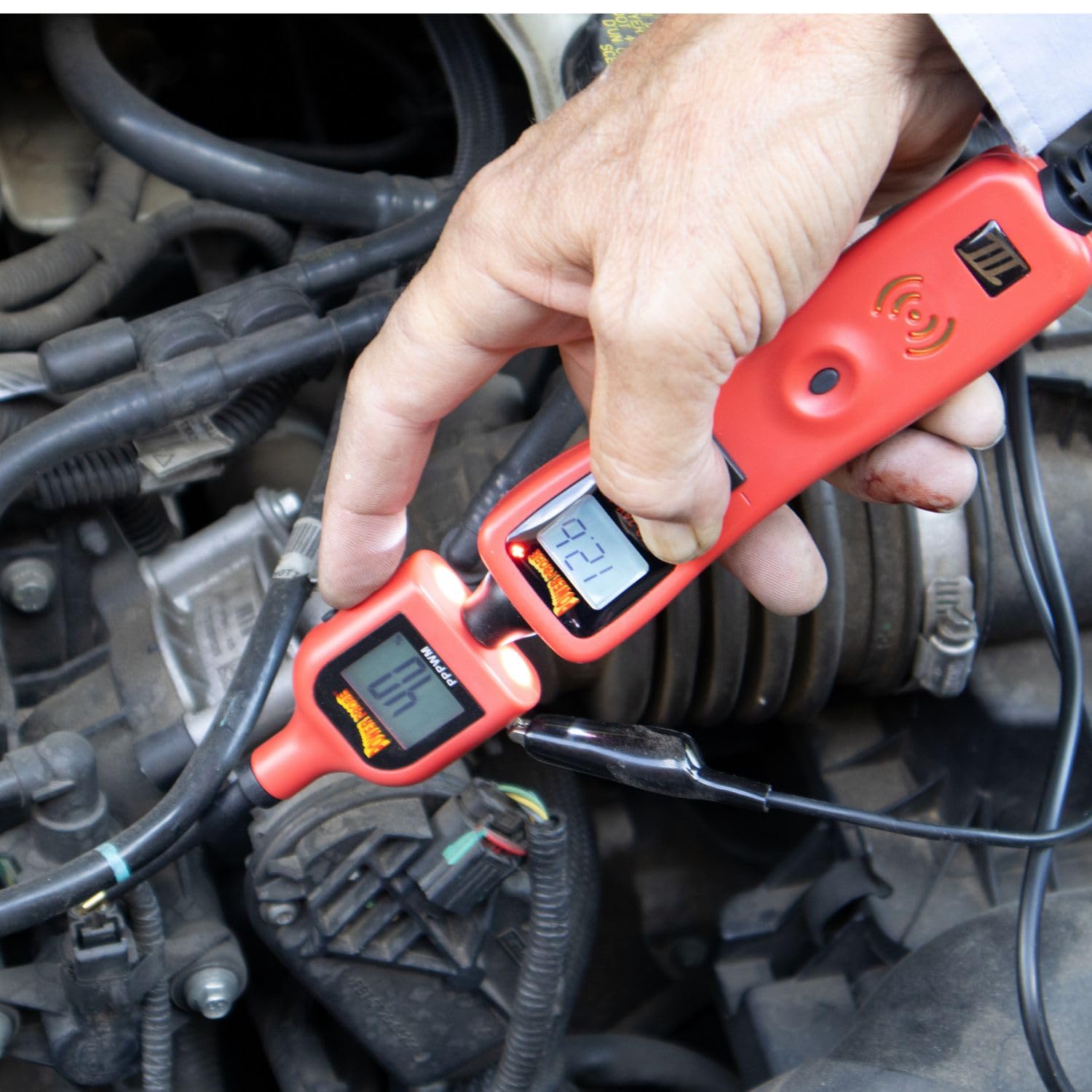 Power Probe Master Kit with Power Probe 4, ECT3000 Short Tracer, Amp Adapter Tip, and Pulse Modulation Width Tip for Easy Automotive Electrical Diagnoses - Image 7