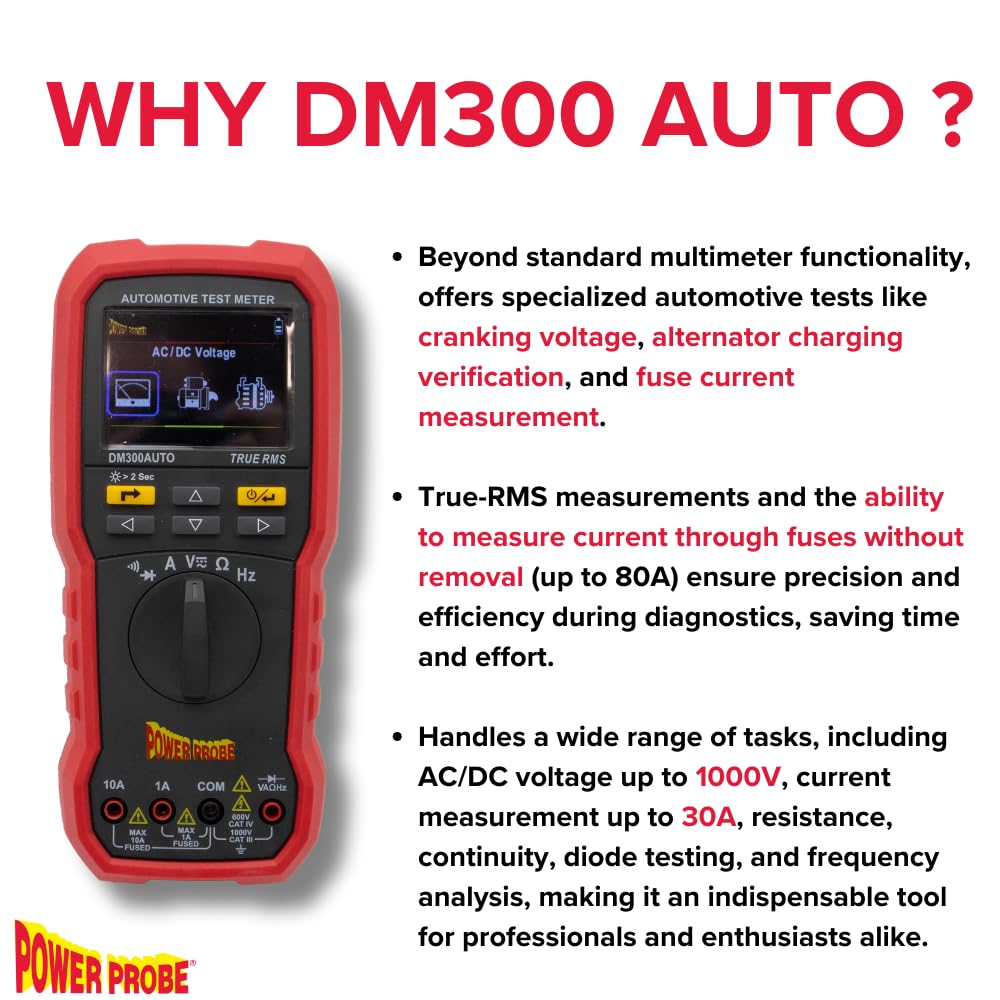 Power Probe DM300AUTO - Digital Multimeter - Image 3