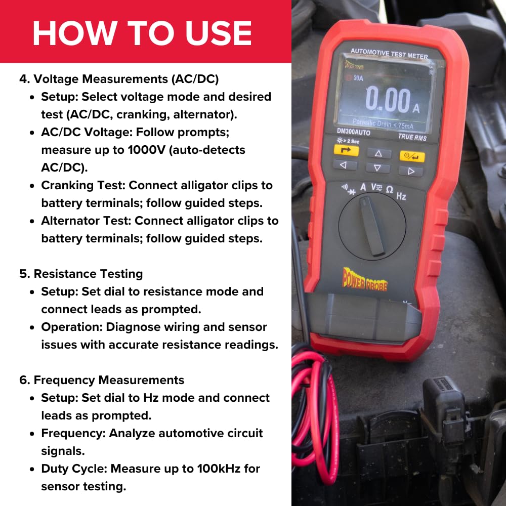 Power Probe DM300AUTO - Digital Multimeter - Image 6