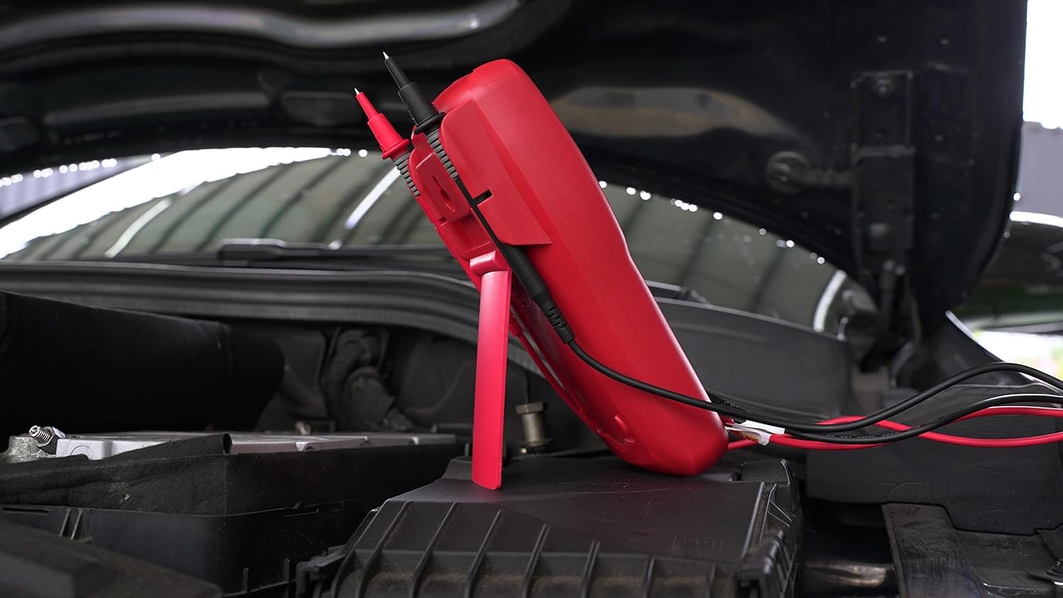 Power Probe DM500MAX Advanced Digital Multimeter Tester - Amperage, Ohm, and Voltage Meter - Bonus K-Type Thermocouple for Temperature Readings - Electric Tester Tool for Home and Auto - Image 3