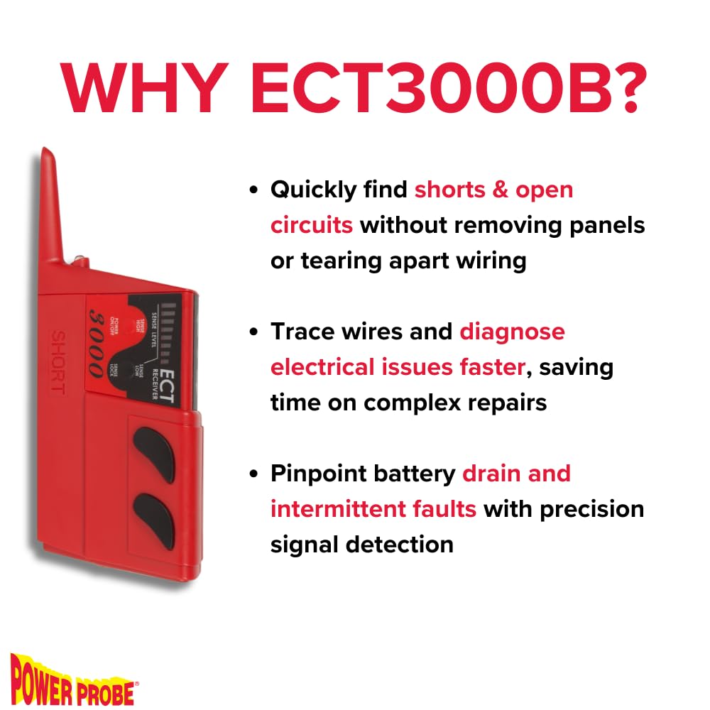Power Probe ECT3000 Circuit Tracer for Shorts and Opens (Tool Only) - Image 3