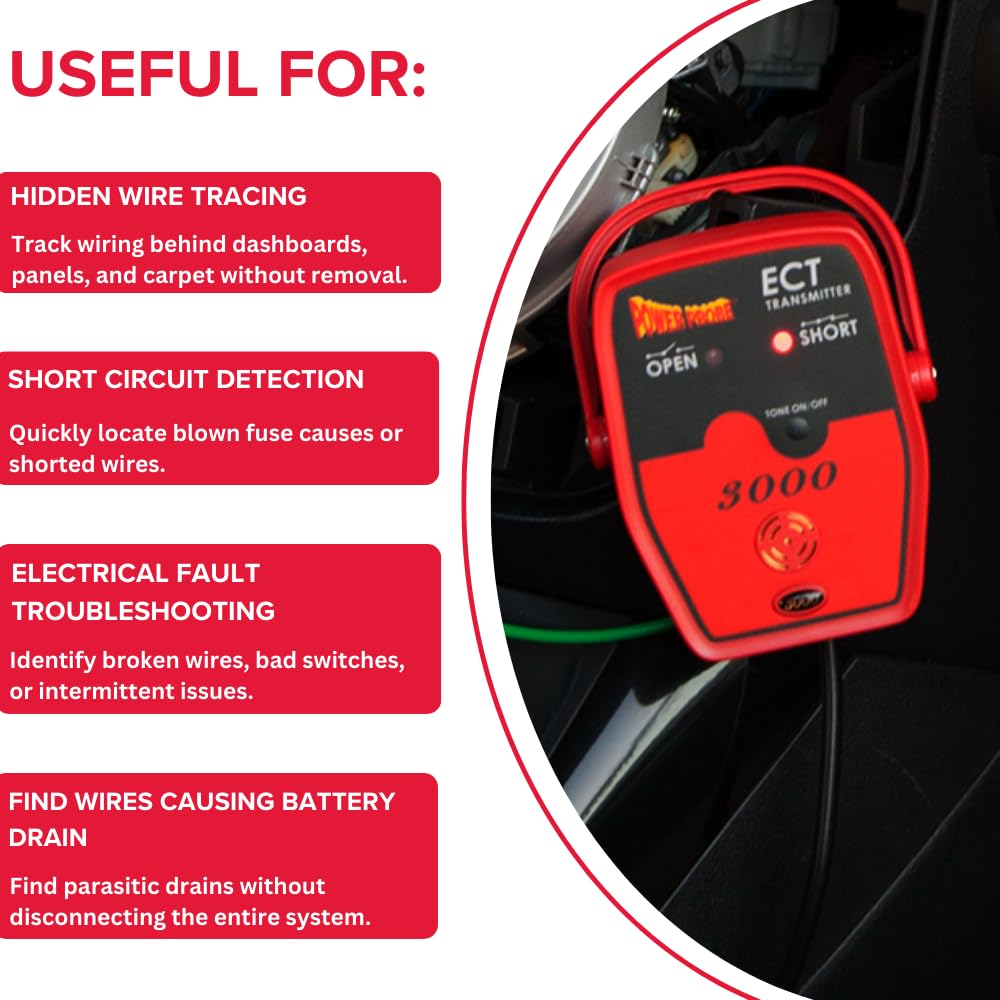 Power Probe ECT3000 Circuit Tracer for Shorts and Opens (Tool Only) - Image 4