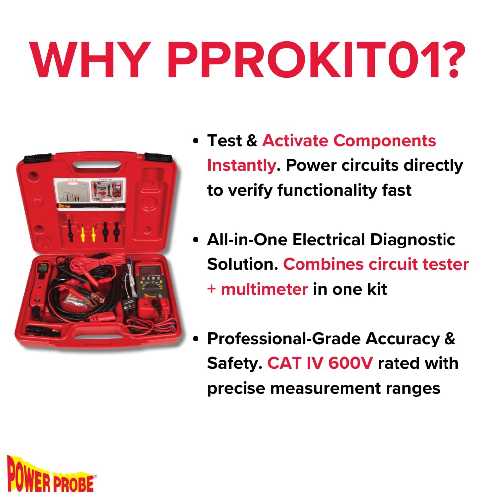 Power Probe III Electrical Kit with Modular LED Work Light Bundle - Image 4