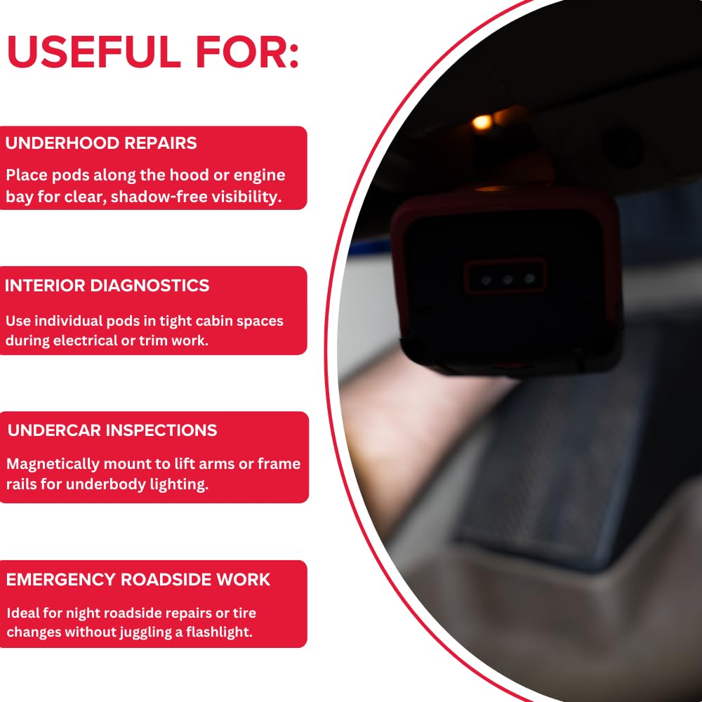 Power Probe III Electrical Kit with Modular LED Work Light Bundle - Image 6