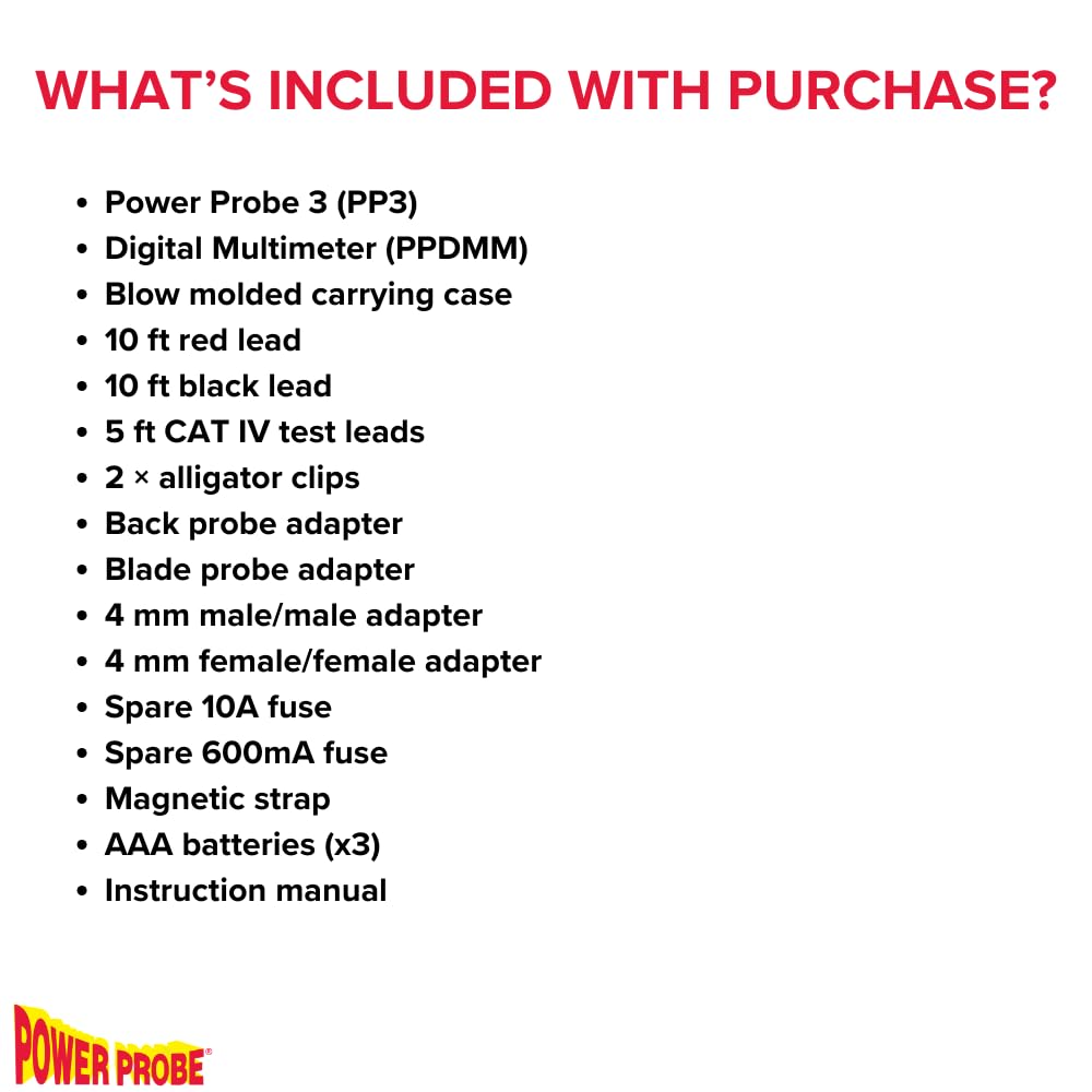 Power Probe III Electrical Kit with Modular LED Work Light Bundle - Image 8