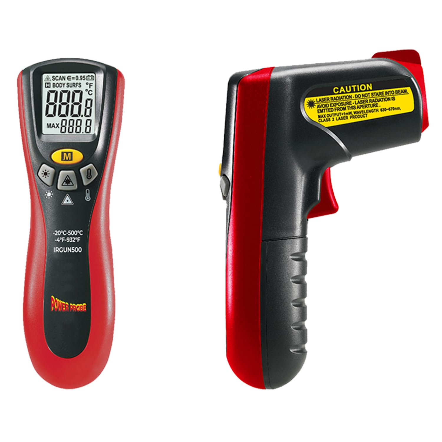 Power Probe IRGUN500CBINT No-Contact Thermometer - Image 3