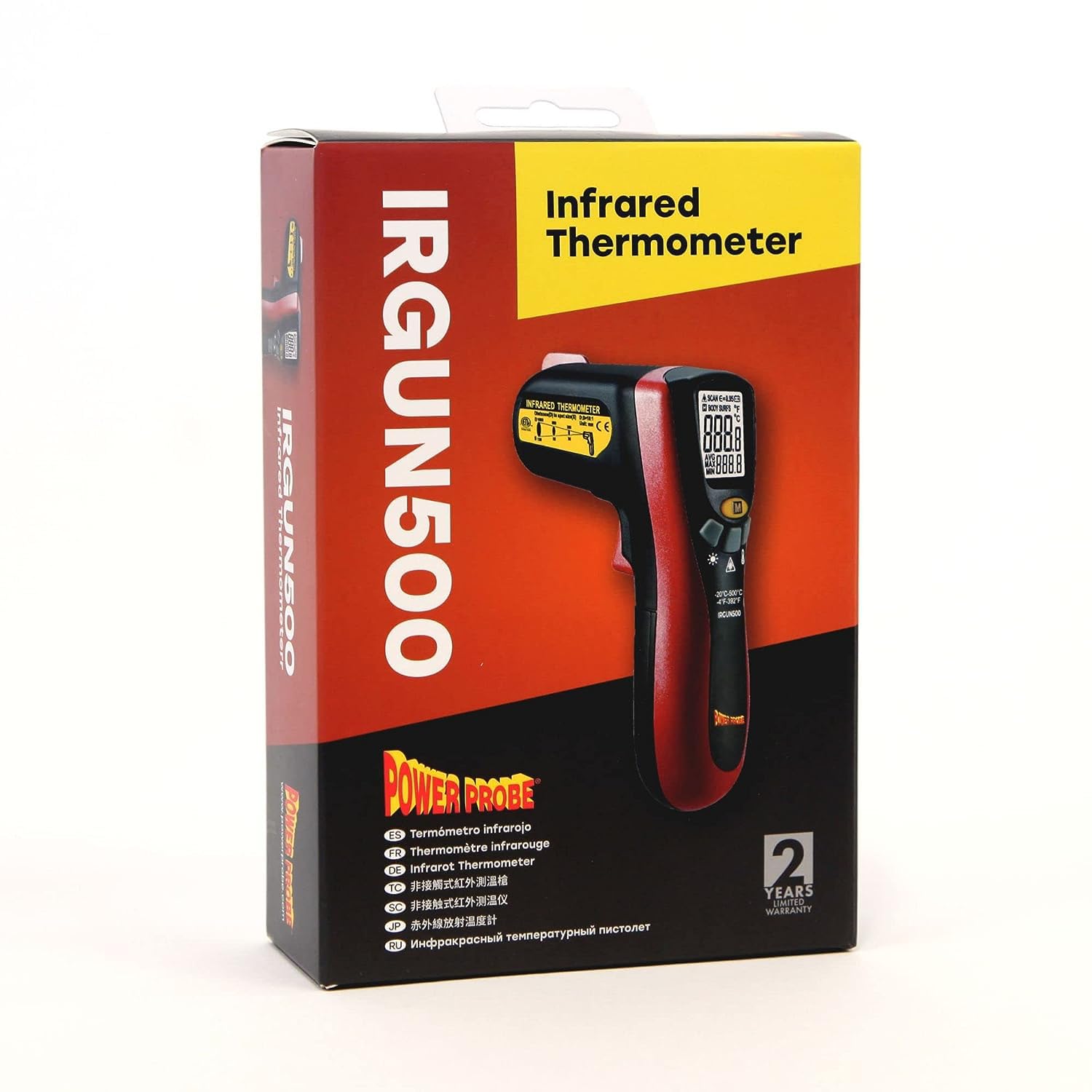 Power Probe IRGUN500CBINT No-Contact Thermometer - Image 6