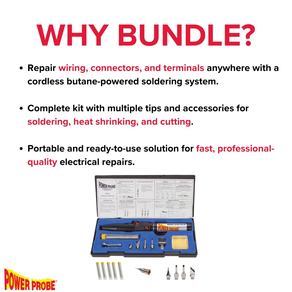 Power Probe PPSK Butane Soldering Kit with Accessories - Image 3